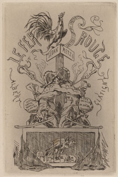 The Red Iron (Le Fer Rouge), 1871.