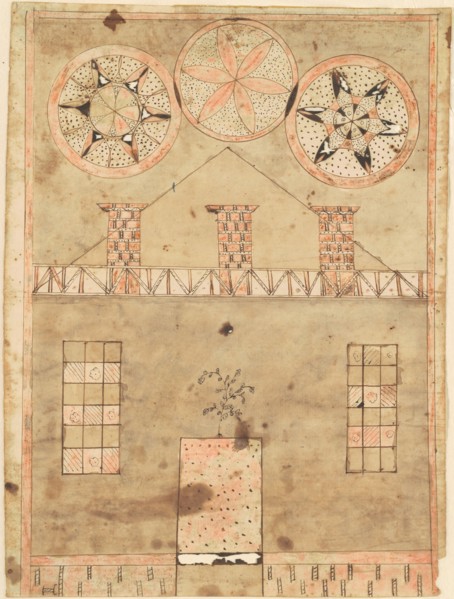 Fraktur House, early 19th century.