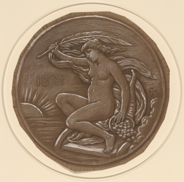 Drawing for Star of Fortune, 1892.