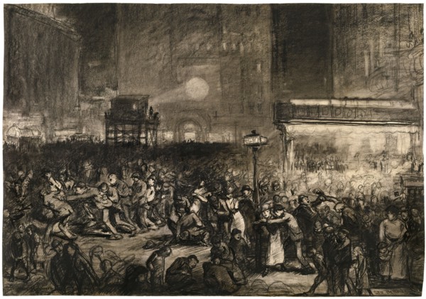 Election Night Times Square, 1906.