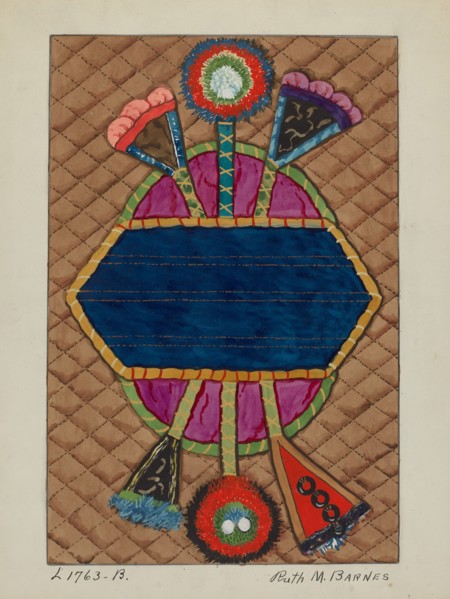 Coverlet (Applique Quilt), c. 1936.