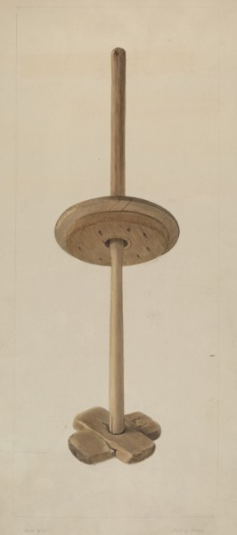 Dasher for Butter Churn, 1935/1942.
