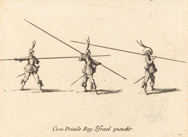 Drill with Tilted Pikes, 1634/1635.