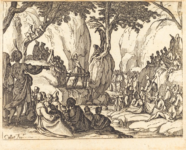 Saint John Preaching in the Desert.