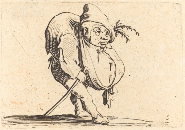 The Hunchback with a Cane, c. 1622.