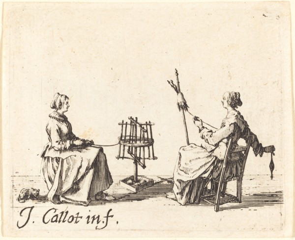 The Winder and the Spinner, c. 1623.