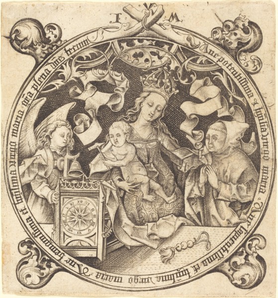 The Madonna with the Clock, c. 1490.