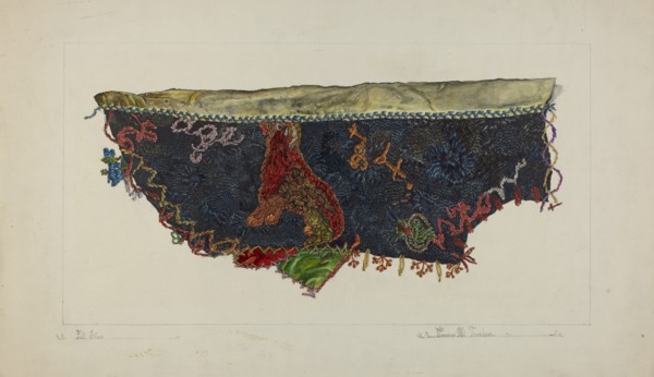 Quilt Section - Patchwork, 1935/1942.