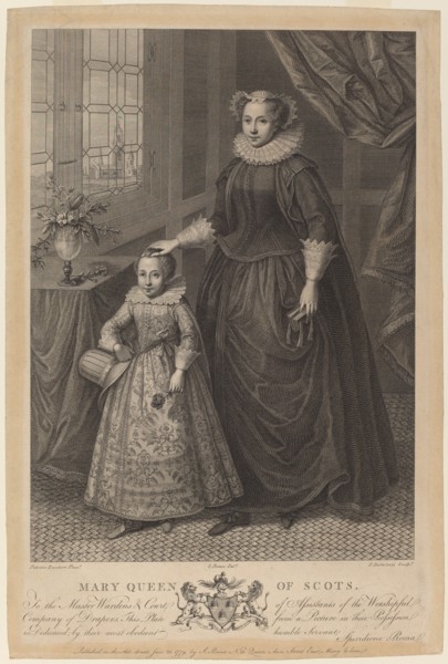 Mary, Queen of Scots, published 1779.