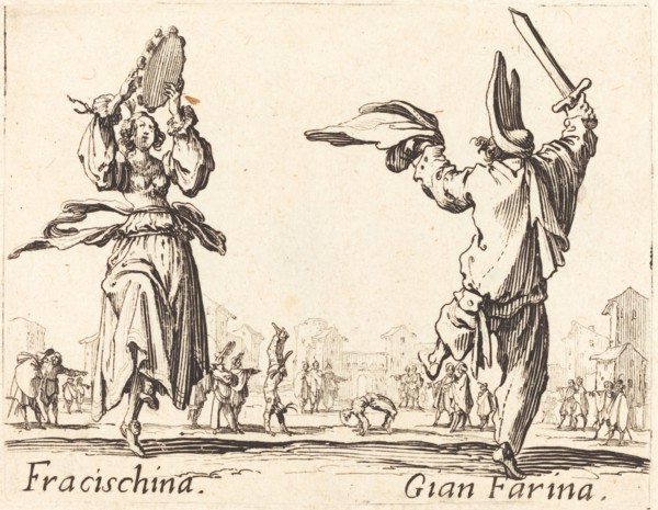 Fracischina and Gian Farina, c. 1622.