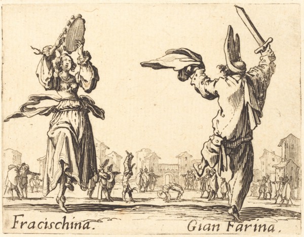 Fracischina and Gian Farina, c. 1622.