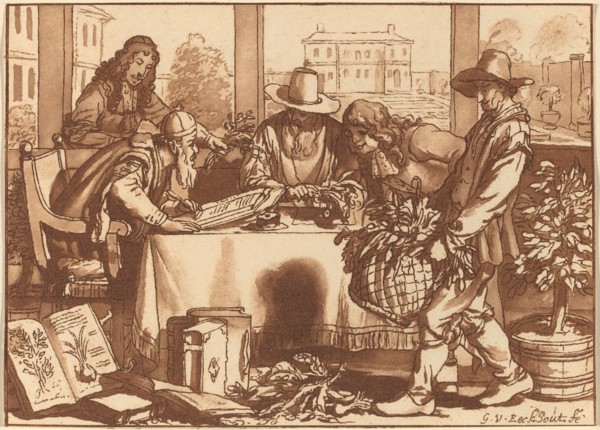 Horticulturist, 1780, published 1787.