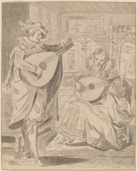 Musical Company, 1772, published 1774.