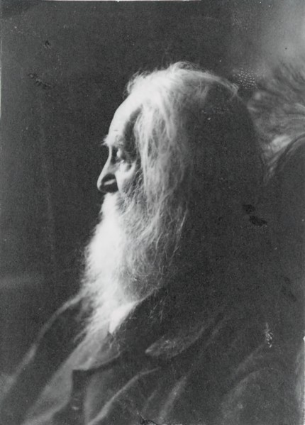 Walt Whitman in Camden, N.J., c. 1891.
