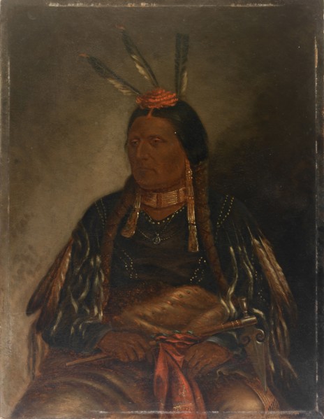 Che-tan-ce-ta (Yellow Hawk), ca. 1887.