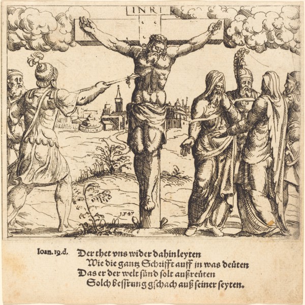 Christ is Pierced with the Lance, 1547.