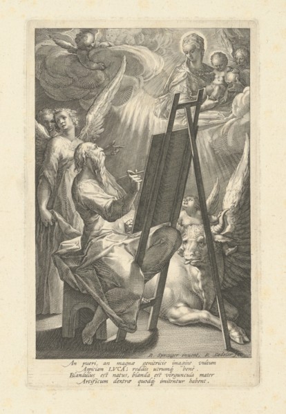 Saint Luke Painting the Virgin, 1580s?.