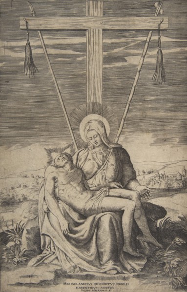 Pieta under the Cross of Golgatha, 1547.