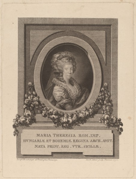 Marie-Thérèse, Holy Roman Empress, 1792.