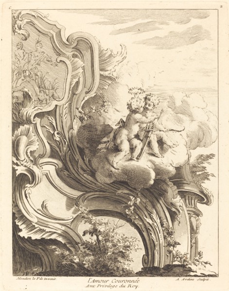 L'Amour Couronnée, 1736. [Love Crowned].