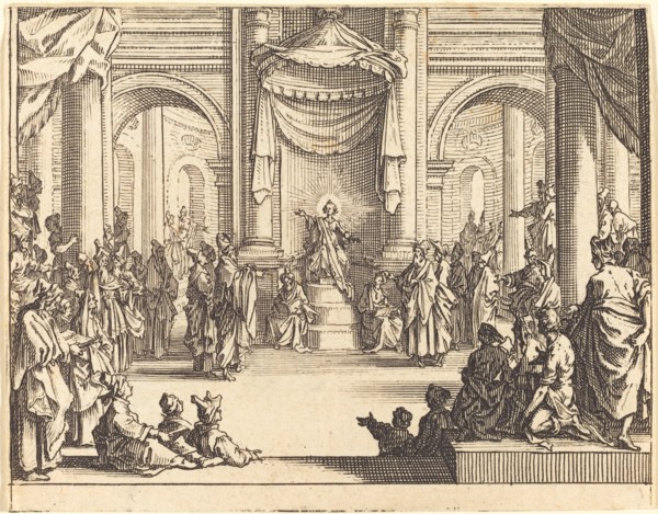 Christ Disputing with the Doctors, 1635.