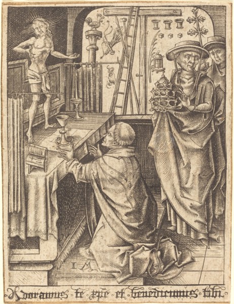 The Mass of Saint Gregory, c. 1480/1490.
