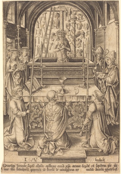 The Mass of Saint Gregory, c. 1480/1485.