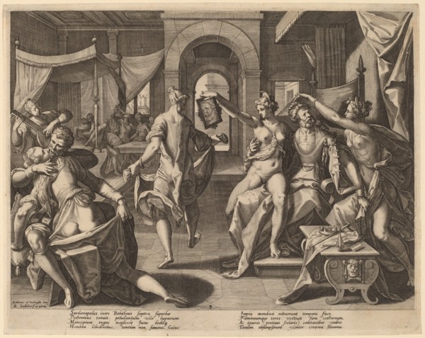 Sardanapalus among the Concubines, 1589.