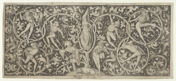 Ornamental Engraving with Morris Dancers.