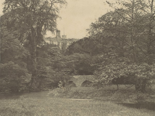 Lady Dorothy's Bridge, Haddon Hall, 1888.