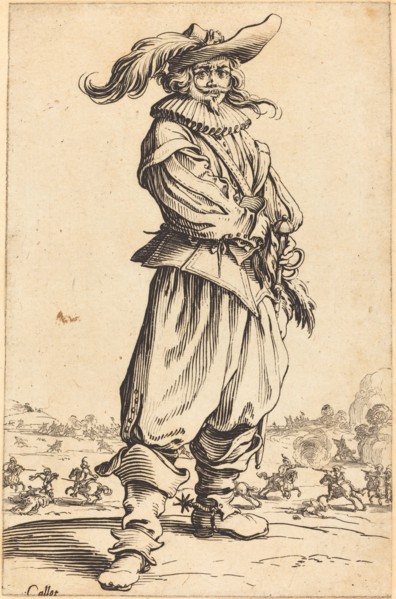 Soldier with Feathered Hat, c. 1620/1623.