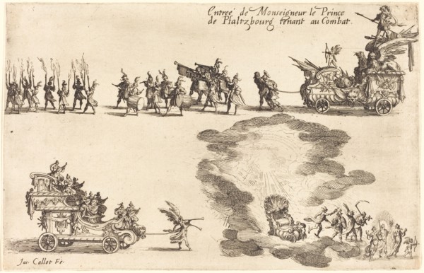 Entry of the Prince of Pfaltzbourg, 1627.
