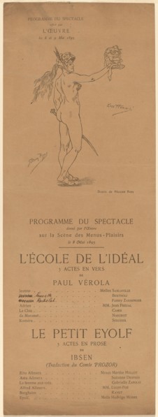L'Ecole de l'idéal; Le Petit Eyolf, 1895.