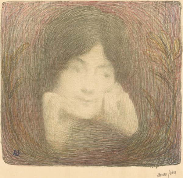 Mlle Moréno de la Comédie-Française, 1897.