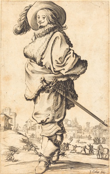 Noble Man with Fur Plastron, c. 1620/1623.