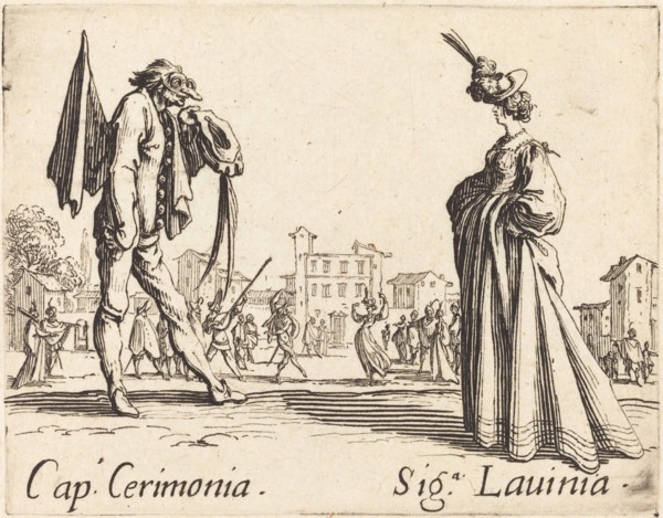 Cap. Cerimonia and Siga. Lavinia, c. 1622.