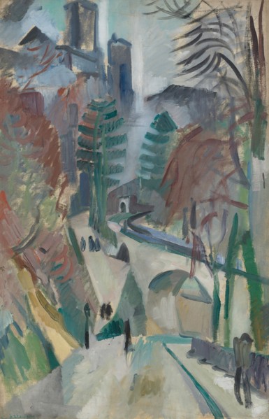 Paysage de Laon , 1912. Private Collection.
