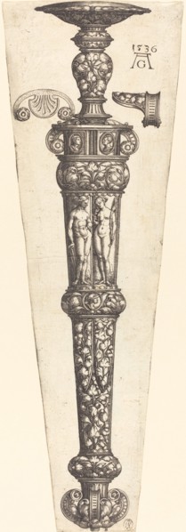 Large Dagger Sheath with Nude Couple, 1536.
