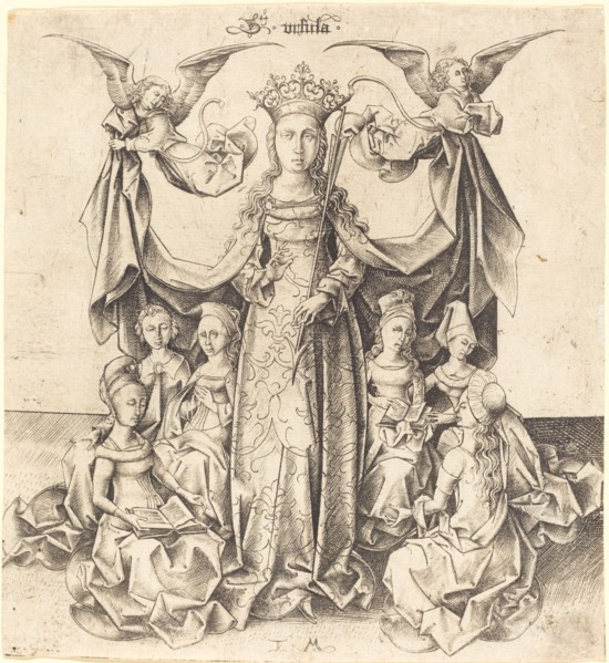Saint Ursula and Her Maidens, c. 1475/1480.