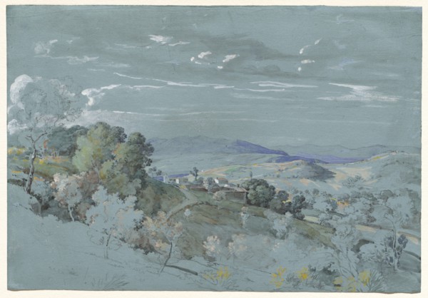The Hills of Umbria near Perugia, 1830/1832.