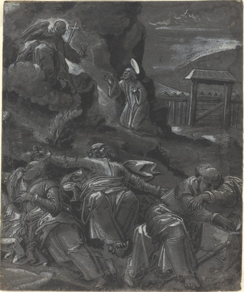 Christ in the Garden of Gethsemane, c. 1600.