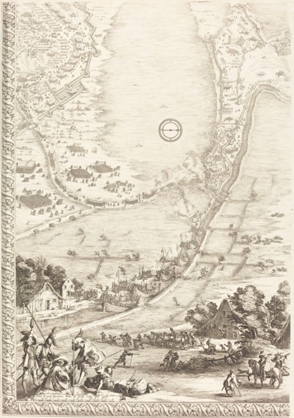 The Siege of Breda [plate 4 of 6], 1627/1628.