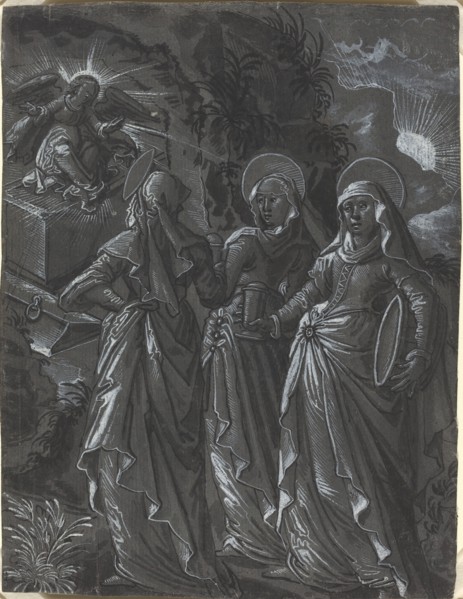 The Three Women at the Tomb [recto], c. 1600.