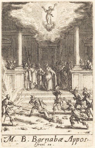 The Martyrdom of Saint Barnabas, c. 1634/1635.