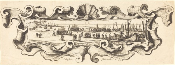 The Landing of the Troops, probably 1628/1631.