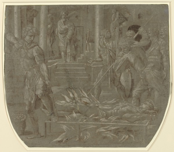 The Martyrdom of Saint Lawrence, 16th century.