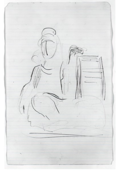 The Schuykill Freed (Seated Woman), 1875-1876.