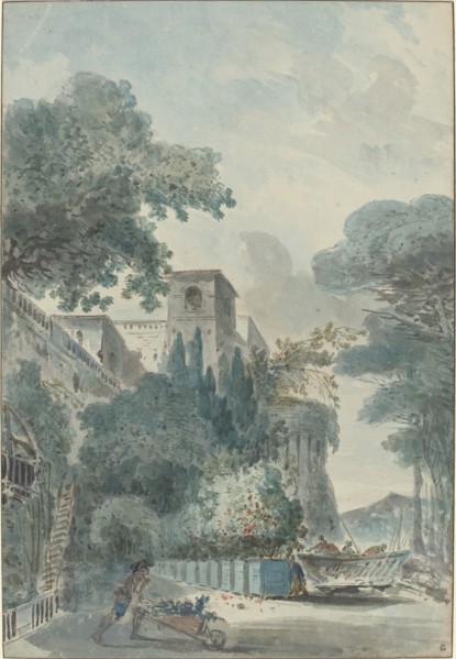 L'Allee de Grenadiers, last third 18th century.