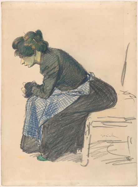 Study of a Woman, late 19th-early 20th century.