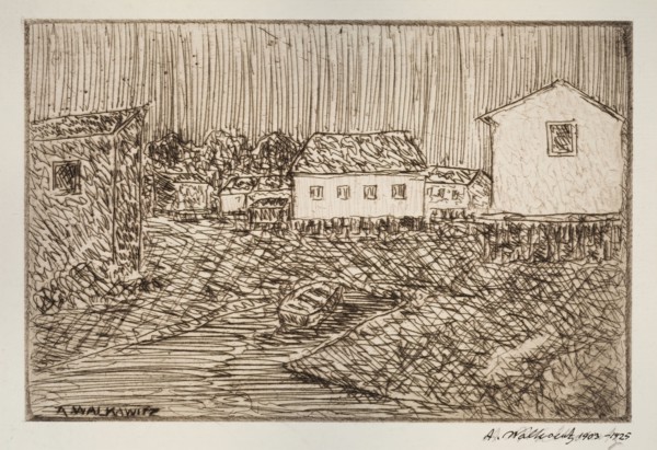 Street Scene, Building, Or Portrait, 1902-1905.